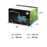 ابعاد پمپ بشقابی 4 اسب 4 اینچ LEO ACm300B4