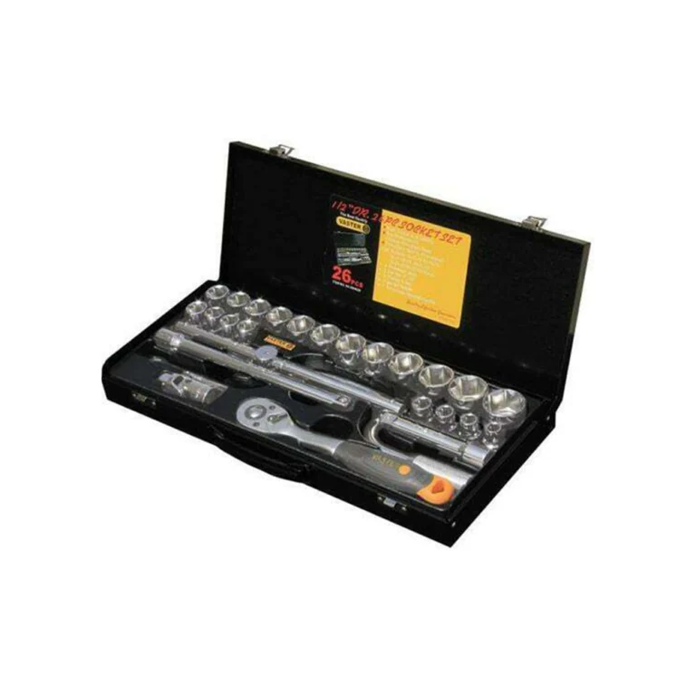 جعبه بکس 26 عددی بیت 1/2 درایو واستر (روکش کروم)