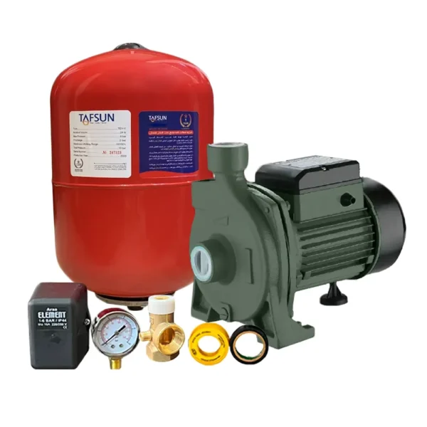 پکیج پمپ آب خانگی گرین با منبع انبساط، مدل BP158