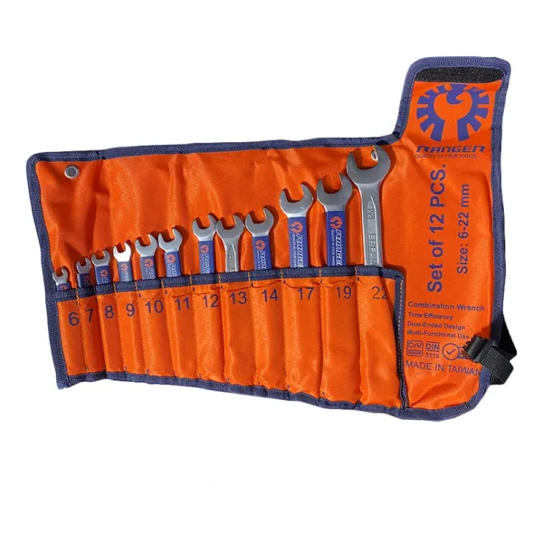 آچار یکسر رینگ کیفی 8 عددی رنجر