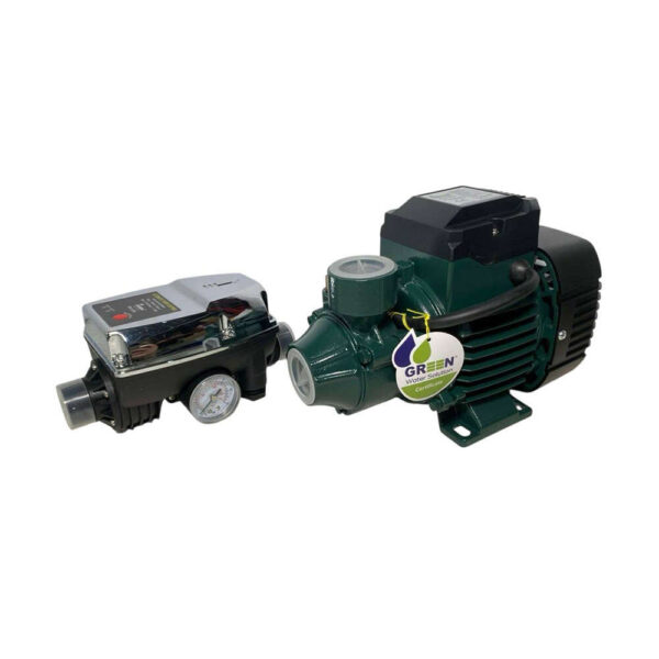 پکیج پمپ محیطی گرین با ست کنترل گرین PS-01B مناسب ساختمان ۱ طبقه ۱ واحد زیر 100 متر مربع مدل QM60